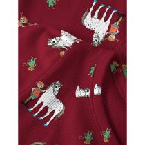 NAME IT Bluse Okka Pippi Red Dahlia